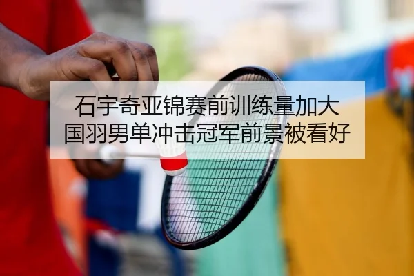 石宇奇亚锦赛前训练量加大 国羽男单冲击冠军前景被看好（KaiyuanGames）